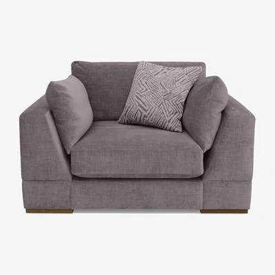 Furniture Village Billie Snuggler - Walnut