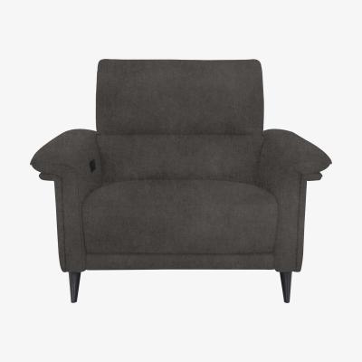 Furniture Village Domicil - Huxley Fabric Power Recliner Chair with Telescopic Headrest - Taupe