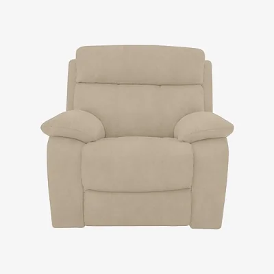 Furniture Village Moreno Fabric Armchair - Oatmeal