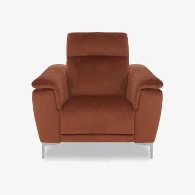 Furniture Village Nicoletti Italia - Amalfi Fabric Chair - Selma Mattone
