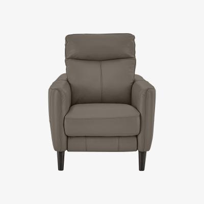 Furniture Village Compact Collection Petit Leather Battery Recliner Armchair- World of Leather