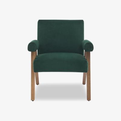 Furniture Village Crosby Fabric Chair - Bottle Green