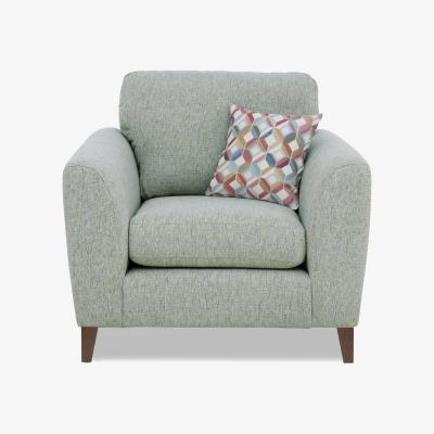Furniture Village Pippa Fabric Chair - Eau Tutti Wd Ft