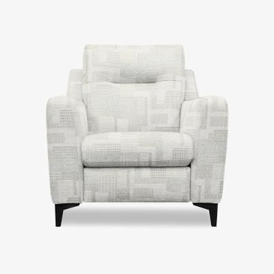 Furniture Village G Plan - Arlo Fabric Chair - Lydia Blush with Ebony Feet