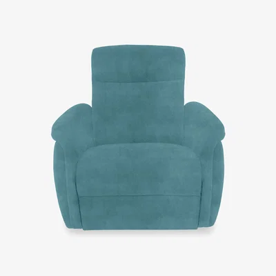 Furniture Village Dublin Fabric Armchair - Velvet Blu