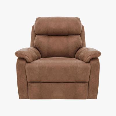Furniture Village World of Leather - Komodo Power Armchair - Brown