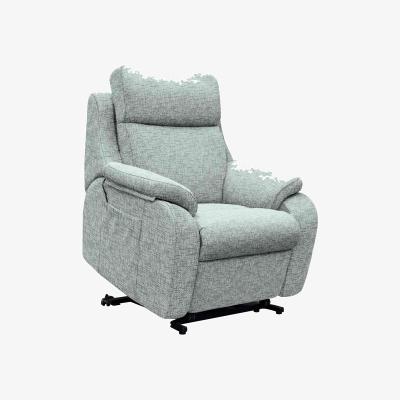 Furniture Village G Plan - Kingsbury Large Fabric Lift and Rise Chair - Remco Light Grey
