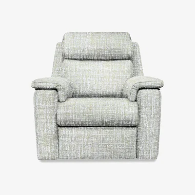 Furniture Village G Plan - Thornbury Fabric Power Recliner Chair with Headrest and Power Lumbar - Shore Oatmeal