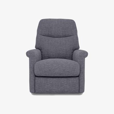 Furniture Village Compact Collection Lille Fabric Chair - Gun Metal
