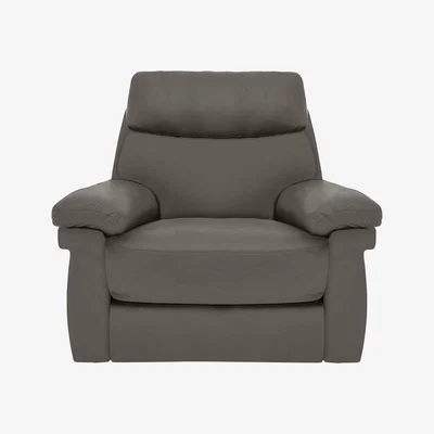 Furniture Village Comfort Story - Serene Leather Chair - Elephant