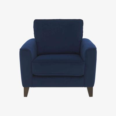 Furniture Village Brondby Fabric Armchair - Navy