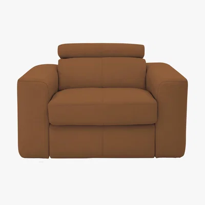Furniture Village Infinity Leather Armchair- World of Leather