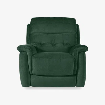 Furniture Village Springer Fabric Armchair - Emerald Green