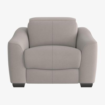 Furniture Village Xavier Fabric Armchair with Power Recliner - Dove