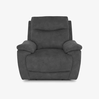 Furniture Village Sloane Fabric Power Recliner Chair - Dexter Shadow
