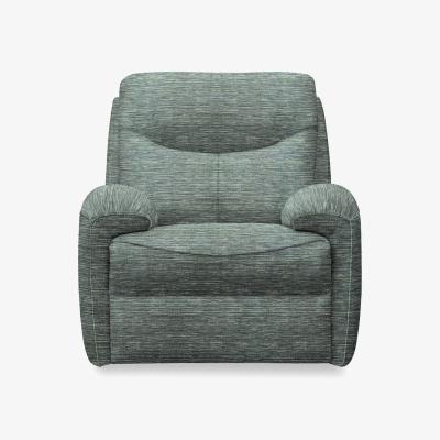 Furniture Village G Plan - Amesbury Fabric Armchair with Power Recliner - Waffle Marine