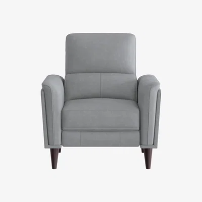 Furniture Village Compact Collection Klein Fabric Chair - Bluish Grey
