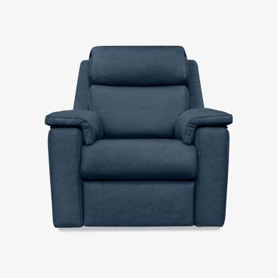 Furniture Village G Plan - Thornbury Fabric Power Recliner Chair - Stingray Indigo