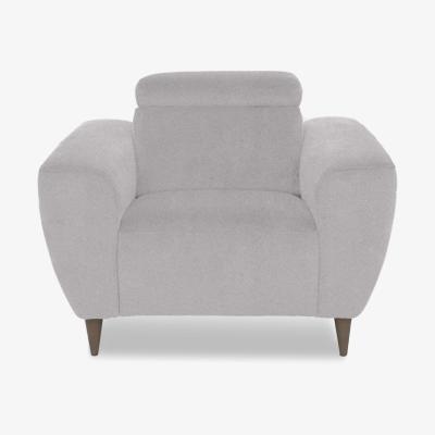 Furniture Village Nicoletti Italia - Milano Fabric Chair - Coupe Grigio