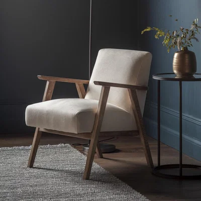 Furniture123 Gallery Neyland Armchair in Natural Linen