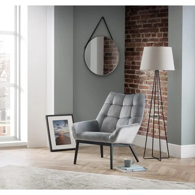 Furniture123 Lucerne Grey Chair