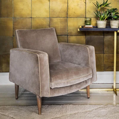 Graham & Green Finn Velvet Armchair