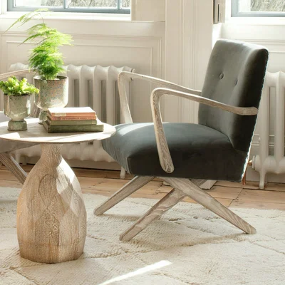 Graham & Green Axel Grey Armchair