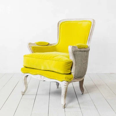 Graham & Green Clemance Mustard Armchair