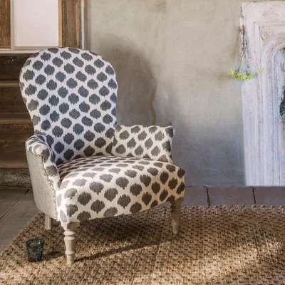 Graham & Green Louise Ikat Armchair