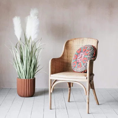 Graham & Green Lucien Wicker Armchair
