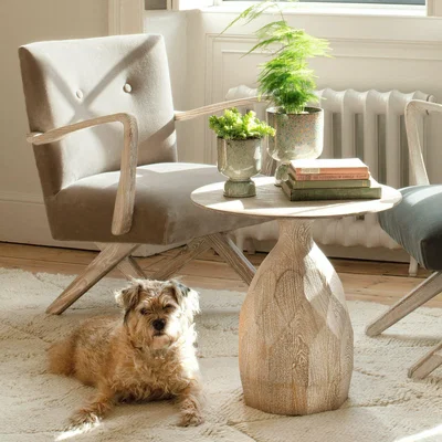 Graham & Green Axel Taupe Armchair