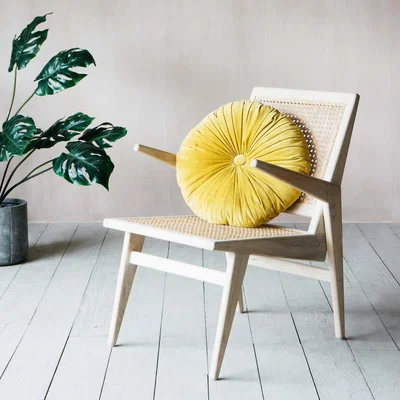 Graham & Green Fria Cane Back Armchair