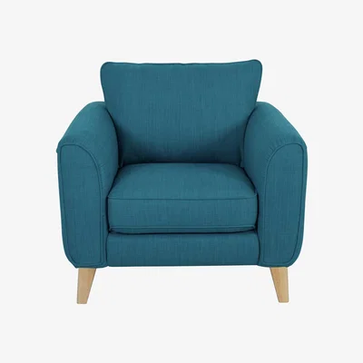 Habitat Habitat Cooper Fabric Armchair - Teal