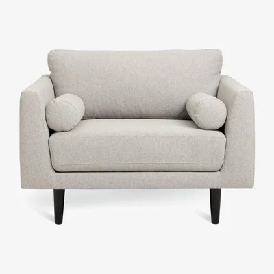 Habitat Habitat Jacob Fabric Cuddle Chair - Stone