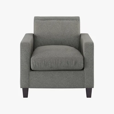 Habitat Chester Black & White FaBric Armchair, Black & White
