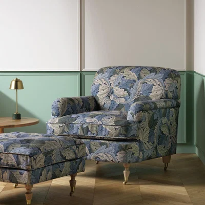 Habitat Habitat x Morris & Co. Merton Acanthus Fabric Armchair