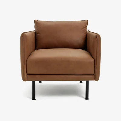 Habitat Habitat Moore Leather Armchair - Tan
