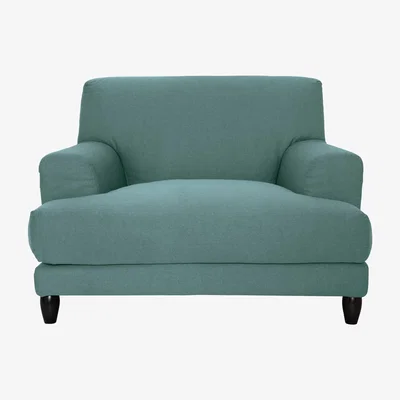 Habitat Habitat Askem Fabric Cuddle Chair - Teal