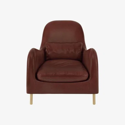 Habitat Habitat Smithfield Carson Leather Armchair - Tan