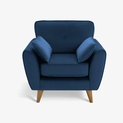 Habitat Habitat Iris Fabric Armchair - Navy