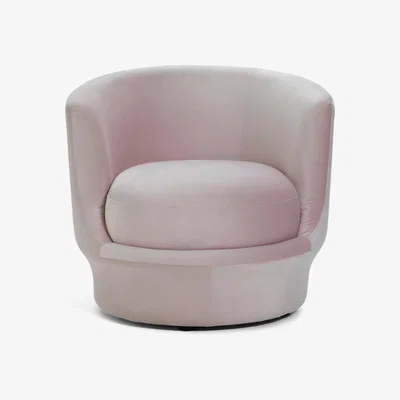 Habitat Habitat Ronda Velvet Chair - Pink