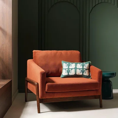 Habitat Habitat x Scion Esala Fabric Armchair - Brown