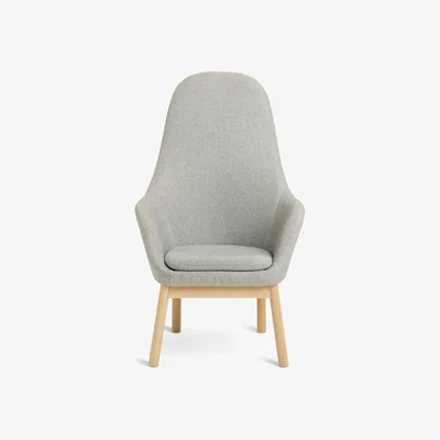 Habitat Habitat Hare Fabric Armchair - Light Grey