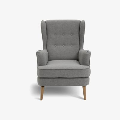 Habitat Habitat Callie Self Assembly Fabric Wingback Chair - Grey