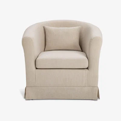Habitat Habitat Larissa Fabric Tub Chair - Natural