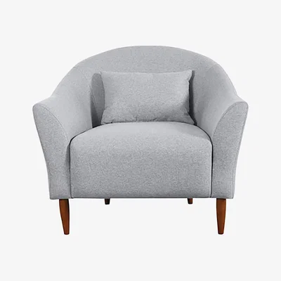 Habitat Habitat Lipps Fabric Armchair - Grey