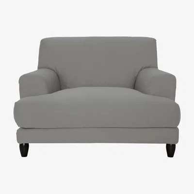 Habitat Habitat Askem Fabric Cuddle Chair - Grey