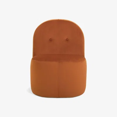 Habitat Habitat Jetson Velvet Chair - Burnt Orange