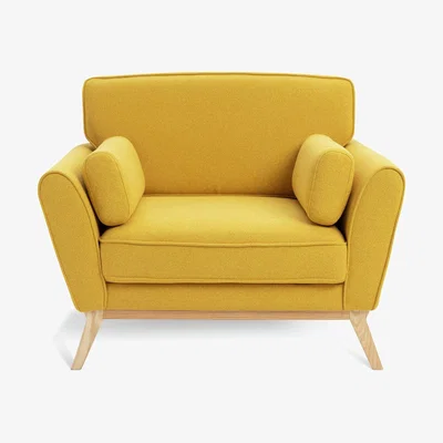 Habitat Habitat x Scion Lohko Fabric Armchair - Yellow