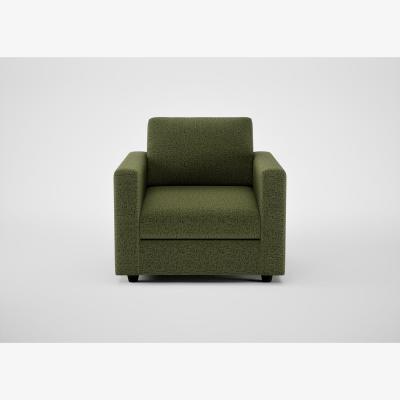 Heal's Heal's Nimbus II Armchair Boucle Velvet Wilder Black Feet
